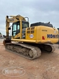 Back of used Komatsu Excavator